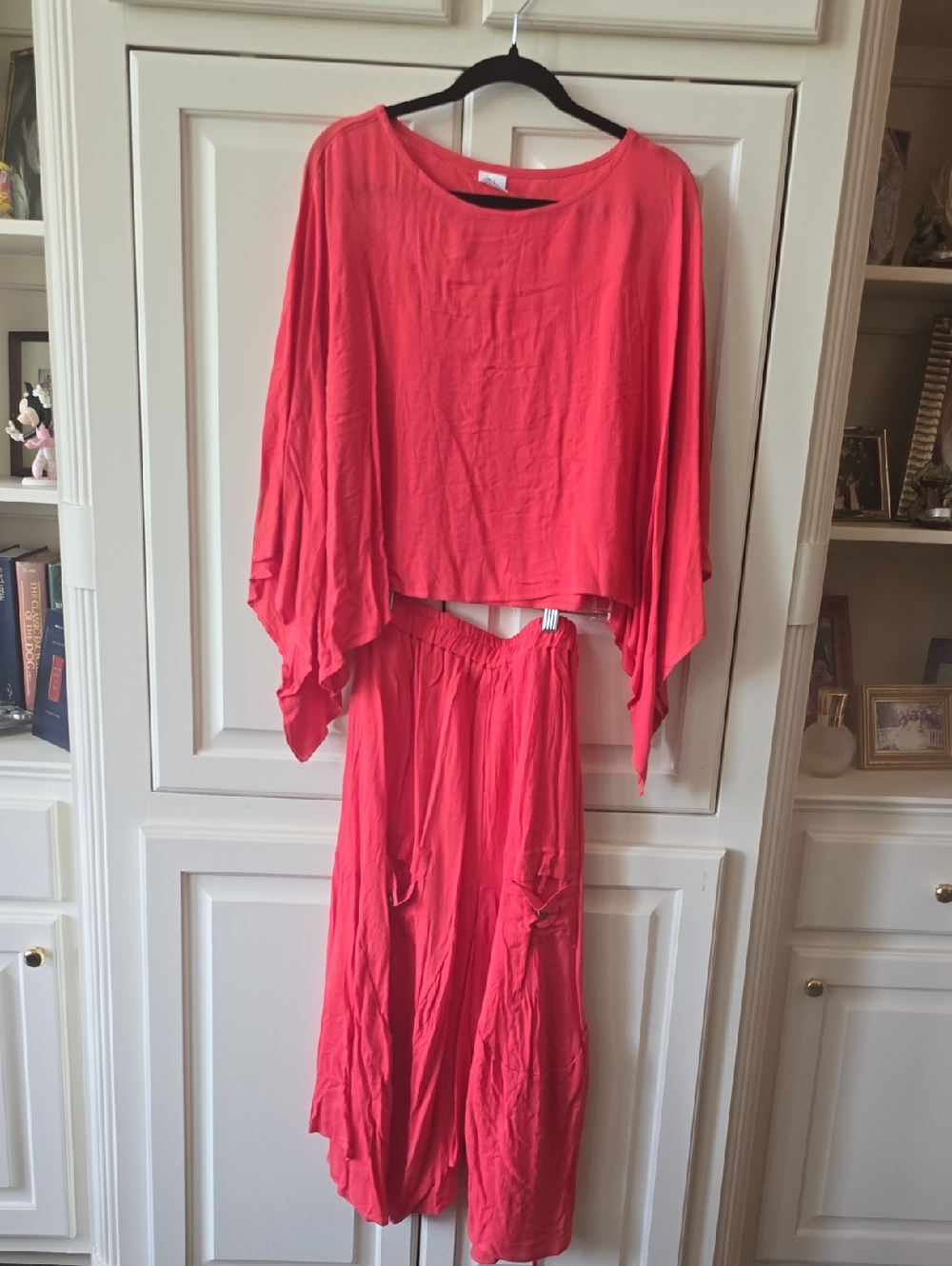 Women's Coral Flow Skirt Set